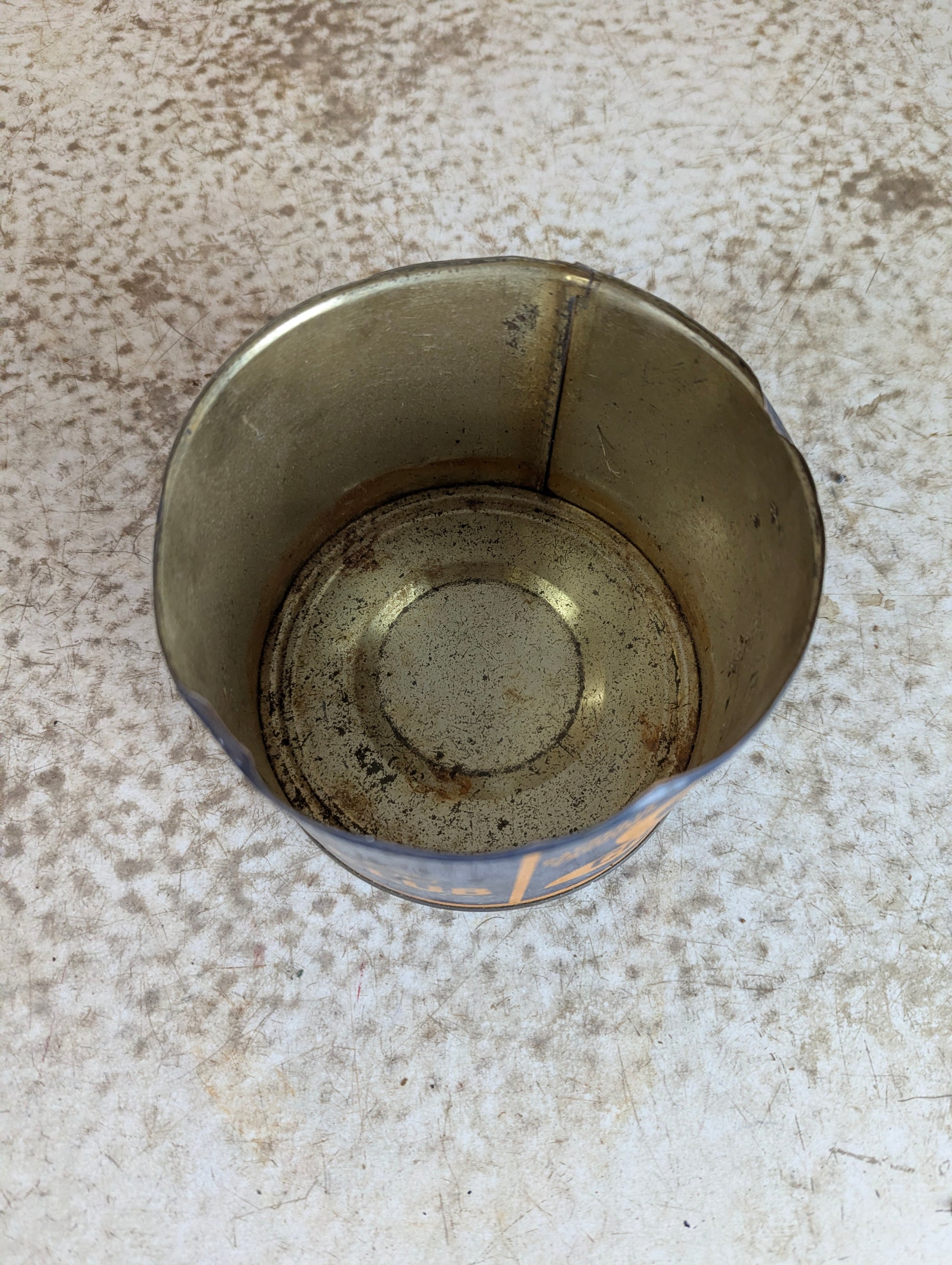 Vintage Club Chewing Tobacco Tin Can (no lid) - view 5