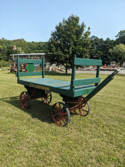 Vintage CN Express Baggage Wagon - view 2