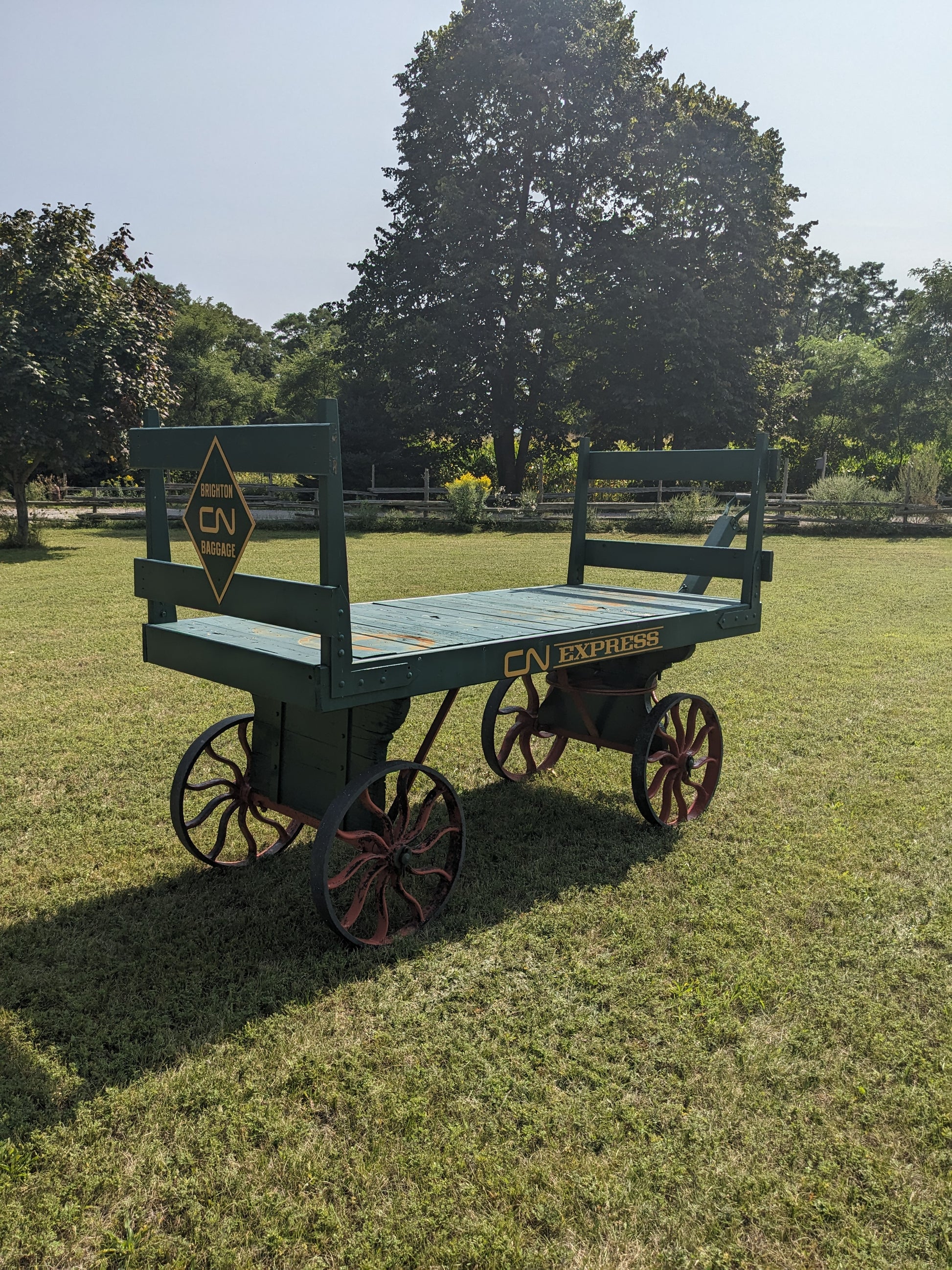 Vintage CN Express Baggage Wagon - view 3