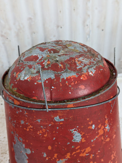 Vintage CNR / CPR Fire Buckets with Wire Holders - view 4