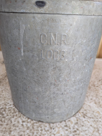 Vintage CNR Loco Water Can - view 2