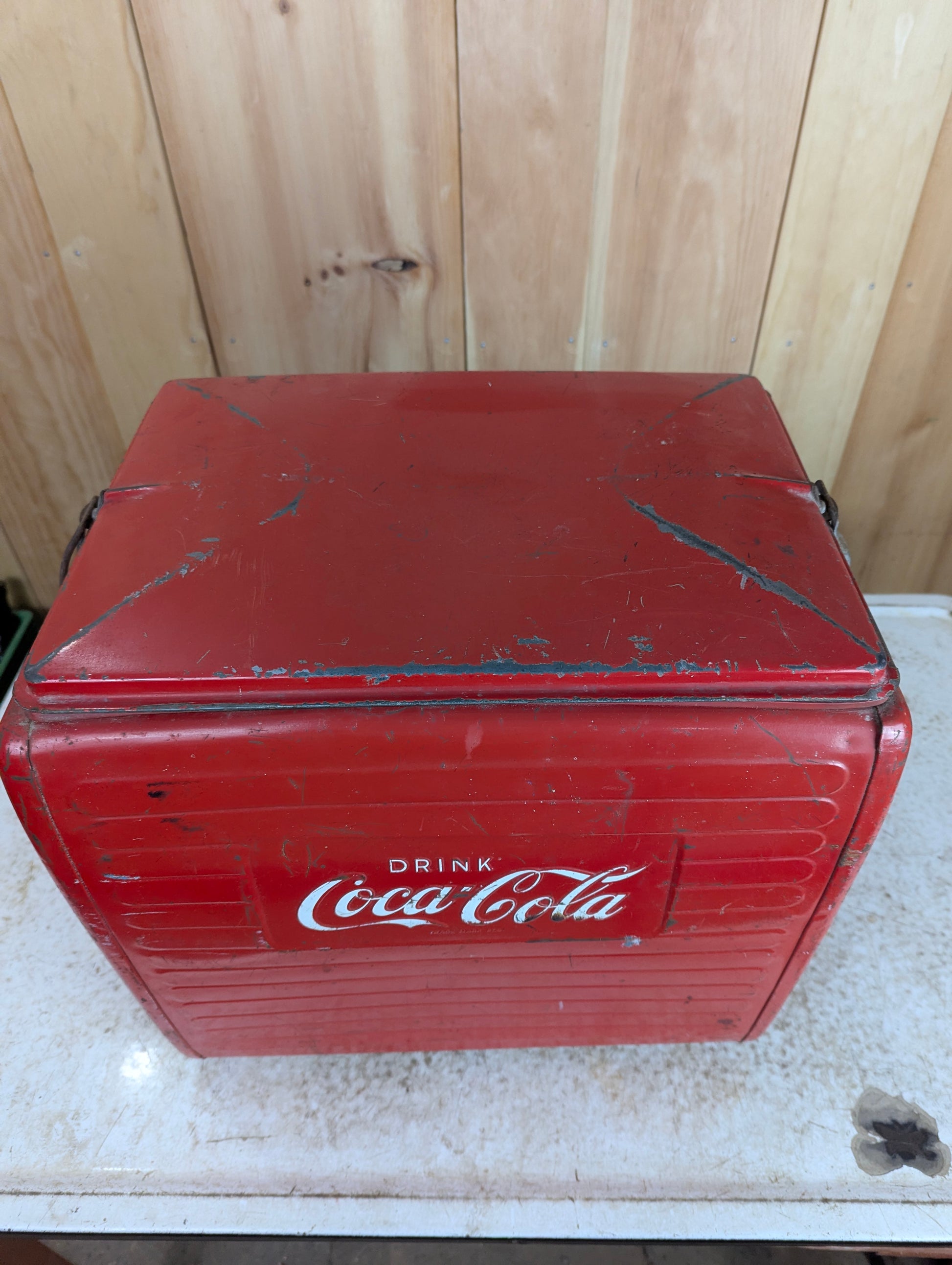 Vintage Coca Cola Chest Cooler - view 3