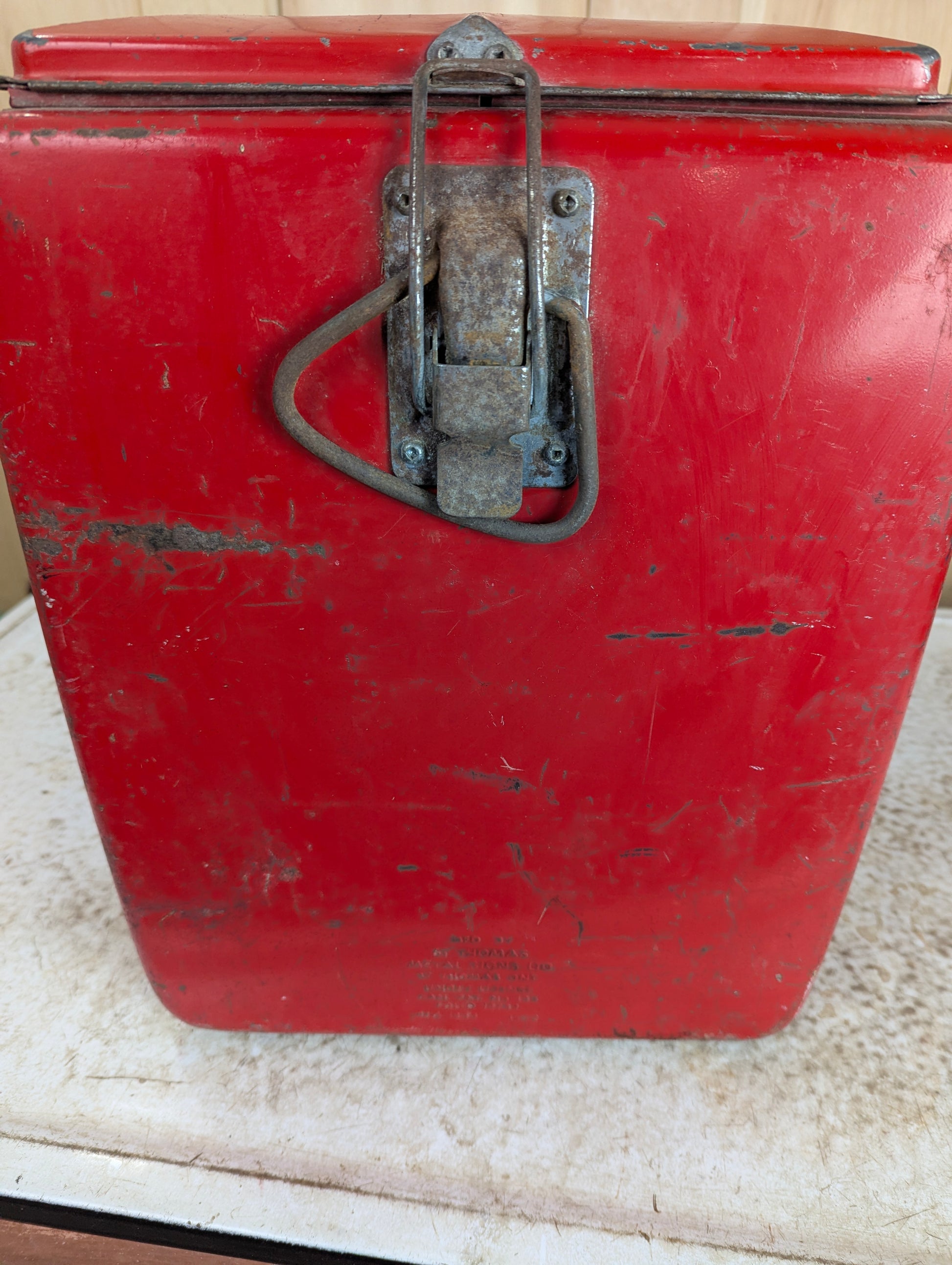 Vintage Coca Cola Chest Cooler - view 4