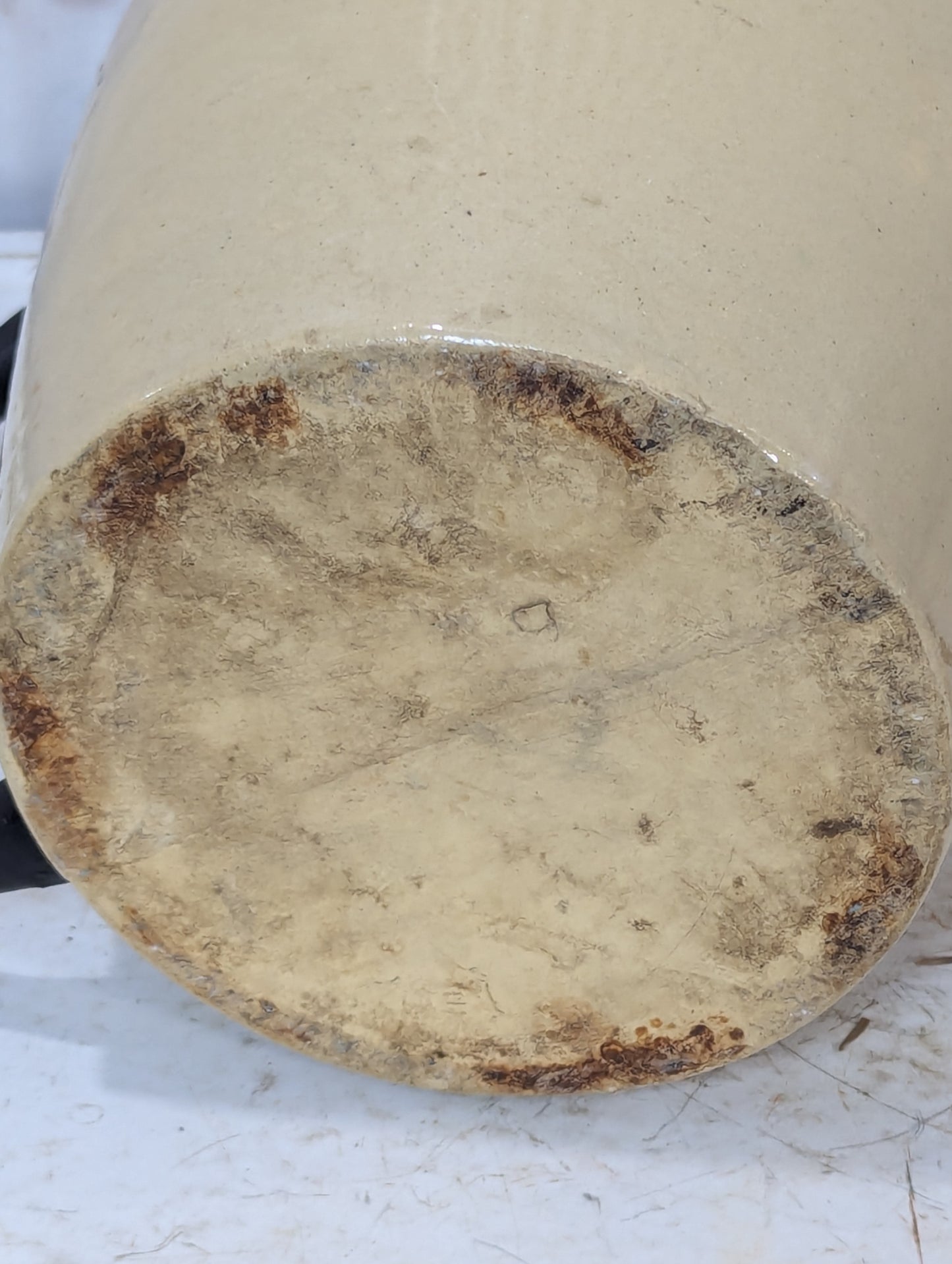 Vintage Conde Dairy Crock with Lid - view 4