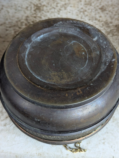Vintage Copper Hanging Flower Pot - view 5