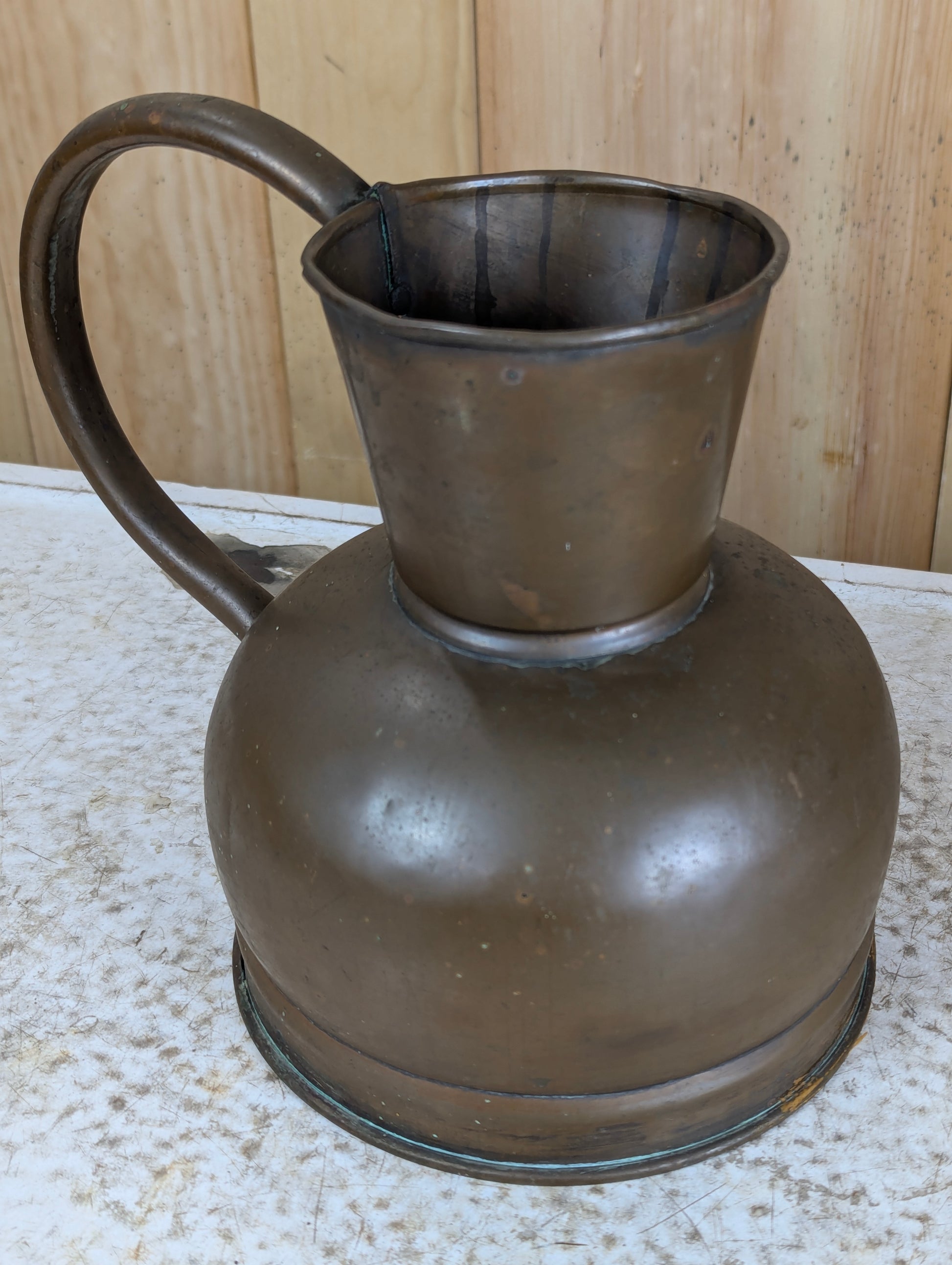 Vintage Copper Pitcher - view 2
