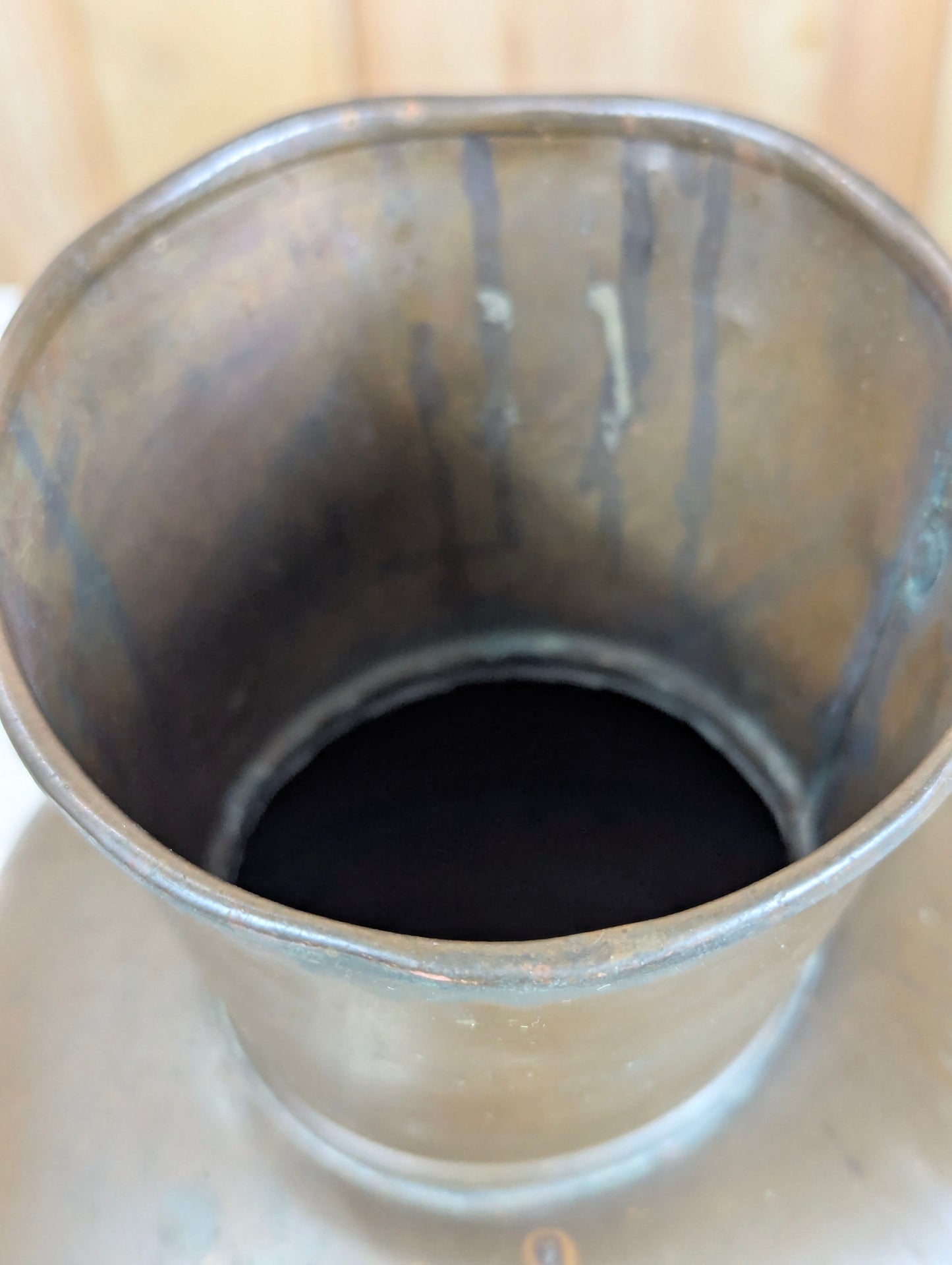 Vintage Copper Pitcher - view 4