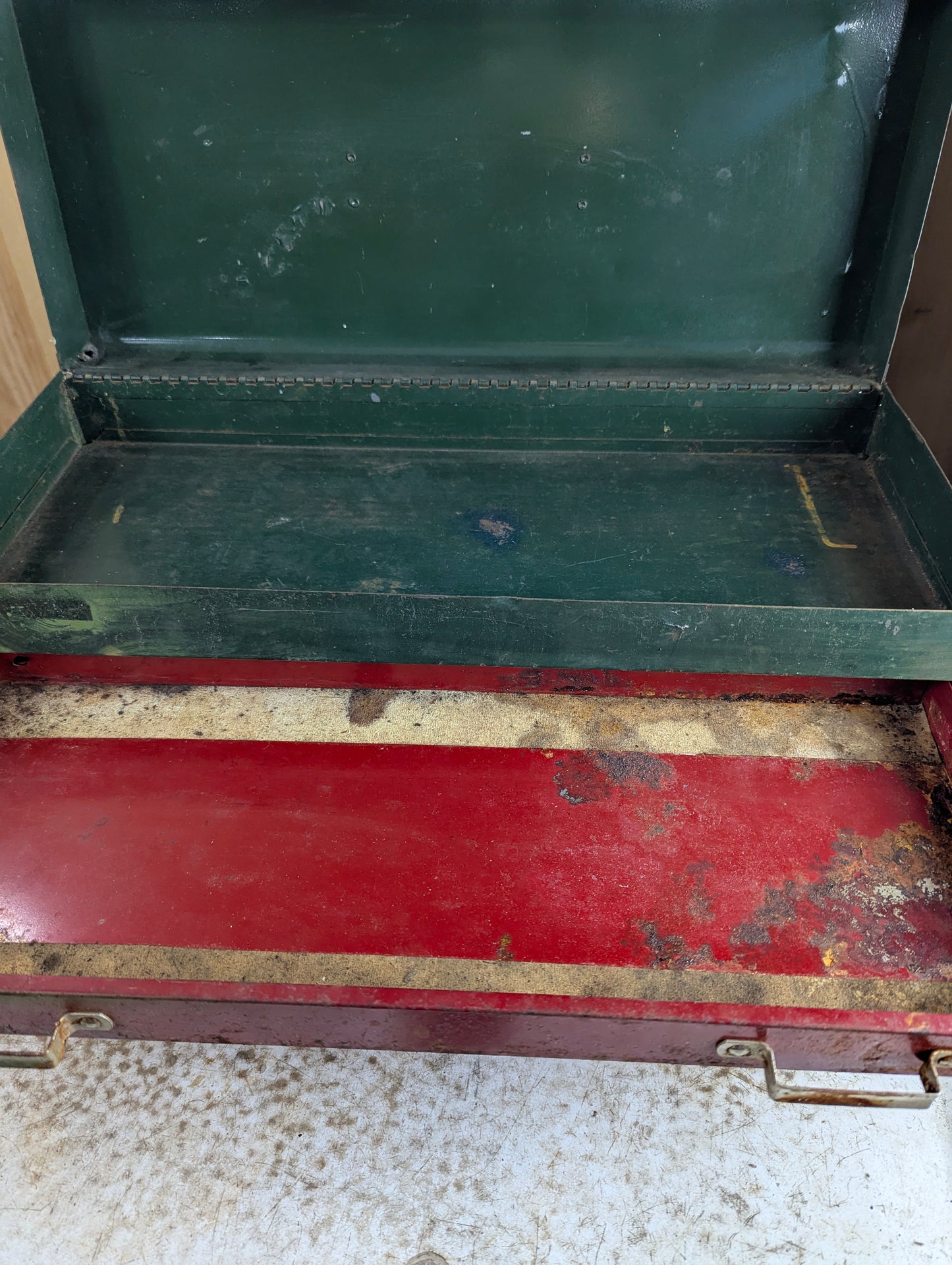 Vintage Craftsman Metal Tool Chest Box - view 10