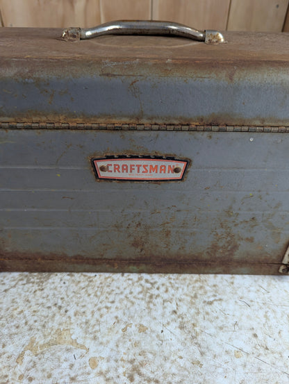 Vintage Craftsman Metal Tool Chest Box - view 2