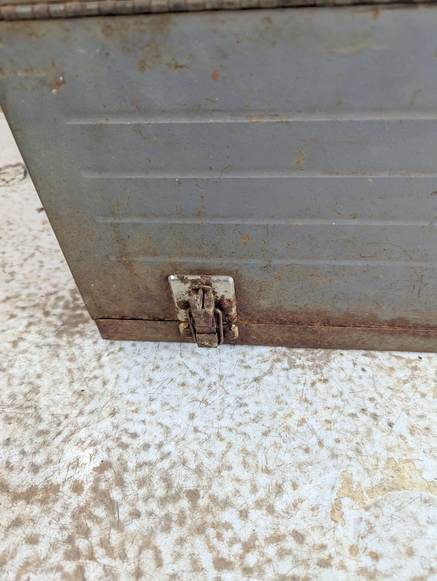 Vintage Craftsman Metal Tool Chest Box - view 3