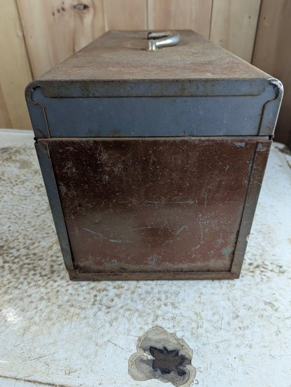 Vintage Craftsman Metal Tool Chest Box - view 5