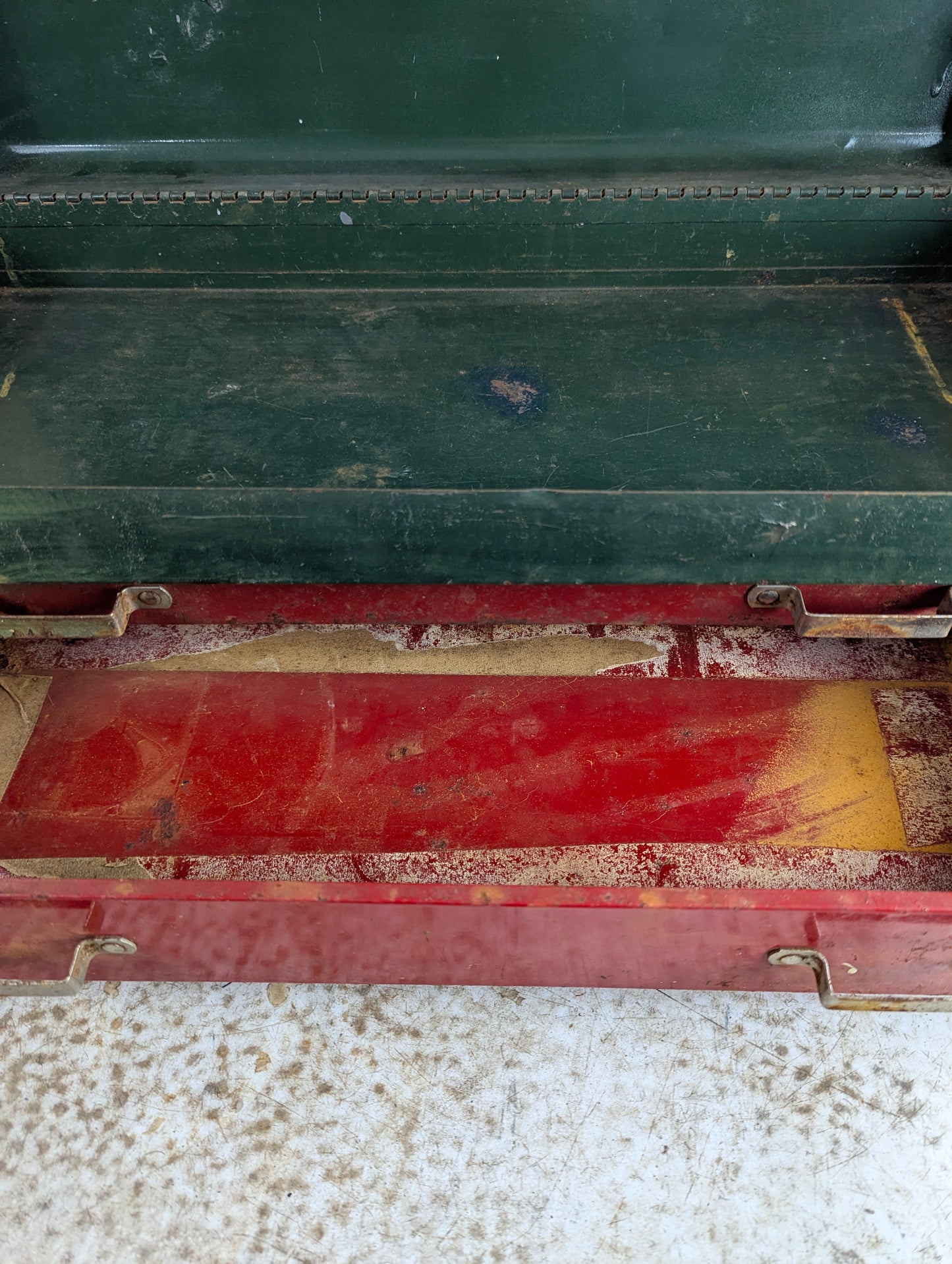 Vintage Craftsman Metal Tool Chest Box - view 9