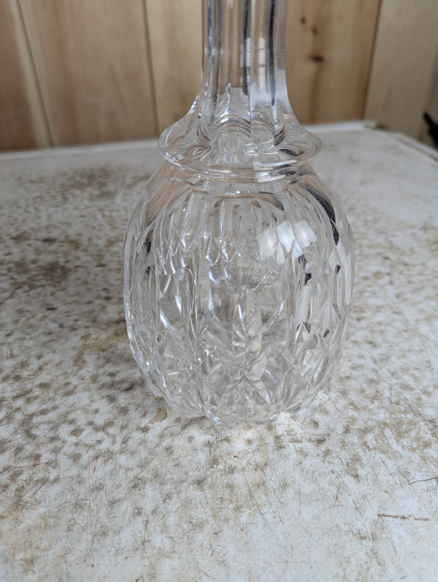 Vintage Cut Crystal Decanter - view 4