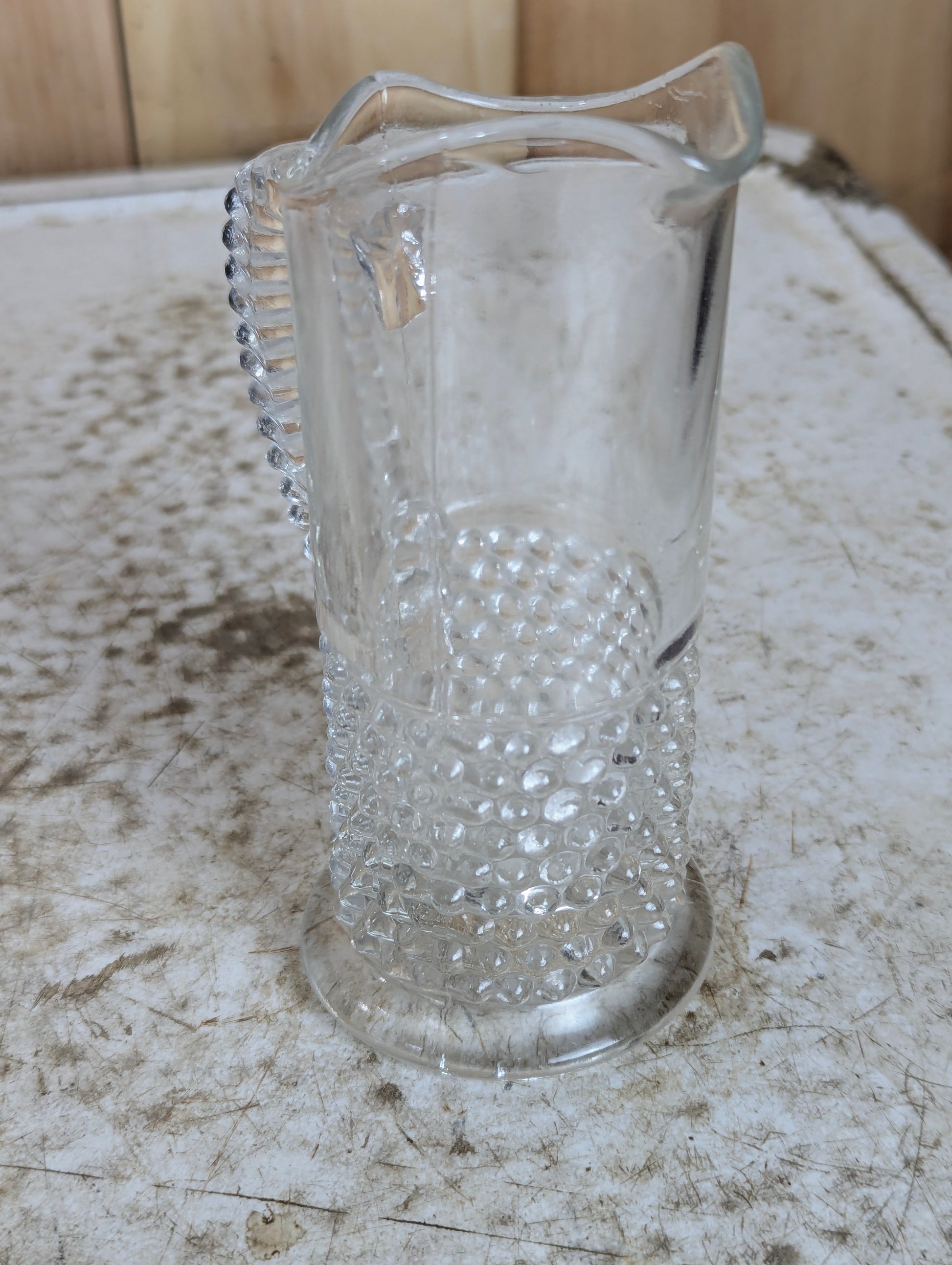 Vintage Dewdrop Style Hobnail Creamer - view 4