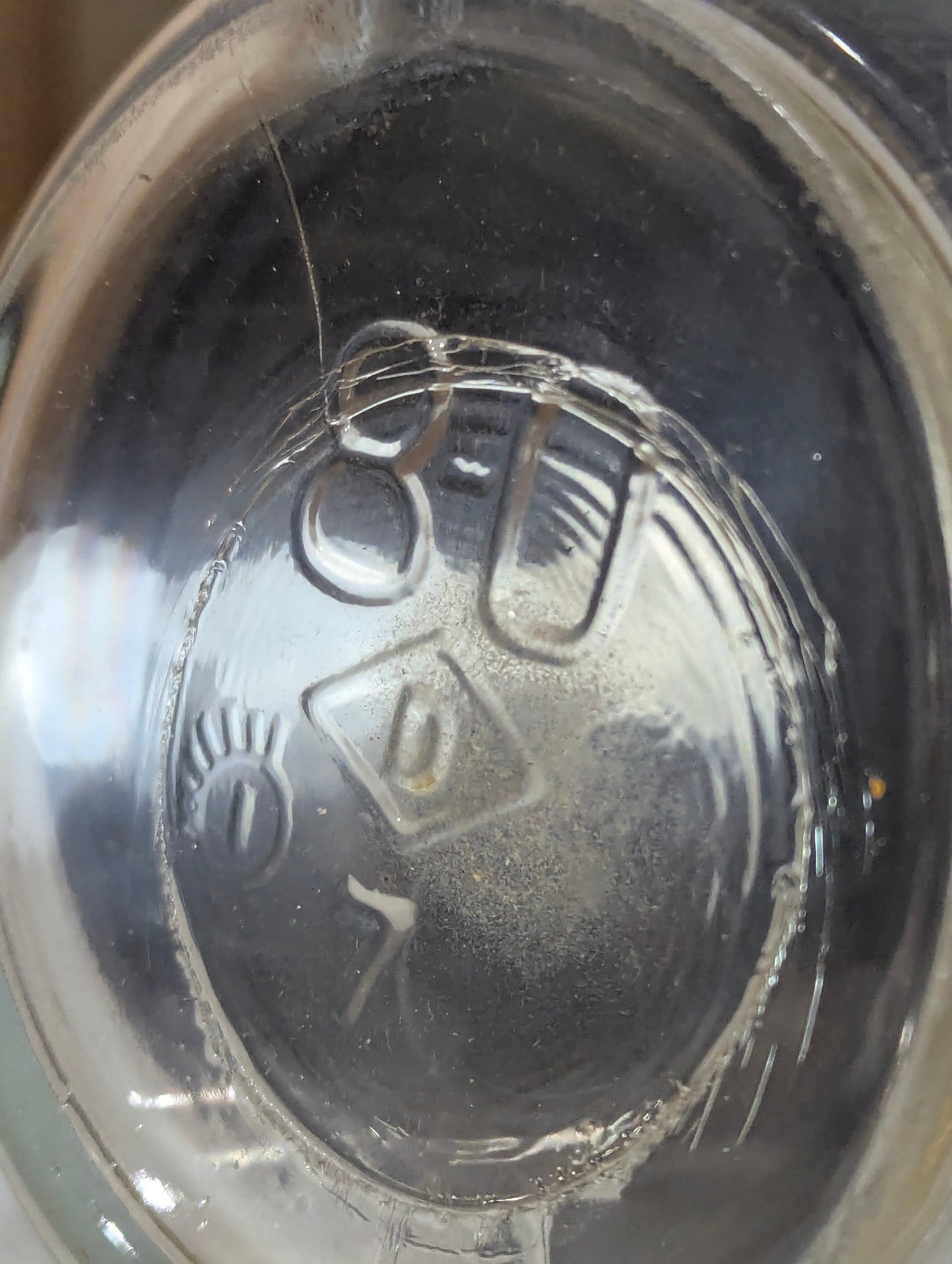 Vintage Dominion Glass Works Glass Bottle - view 6