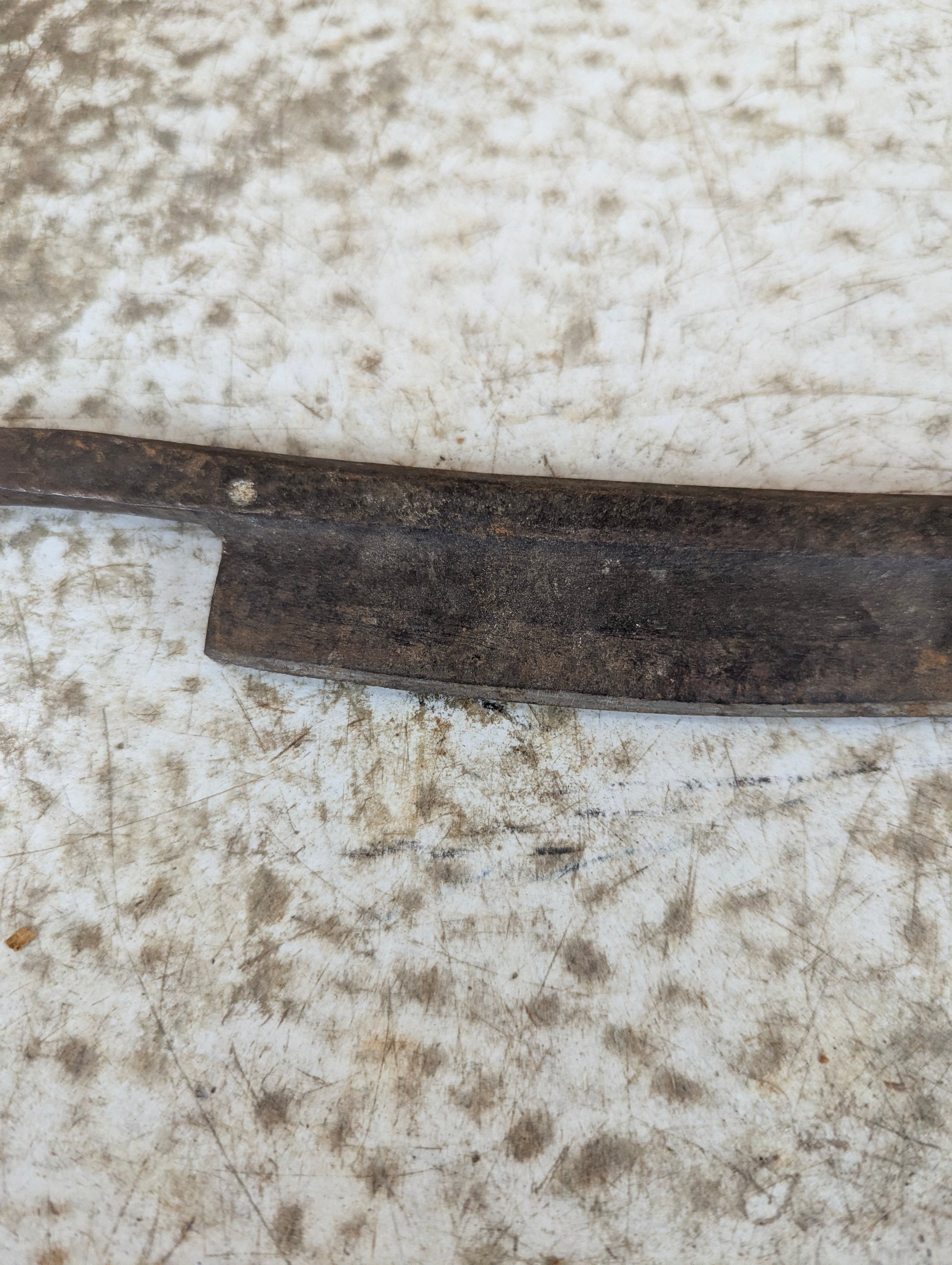 Vintage Draw Knife 9" Blade No Handle - view 2