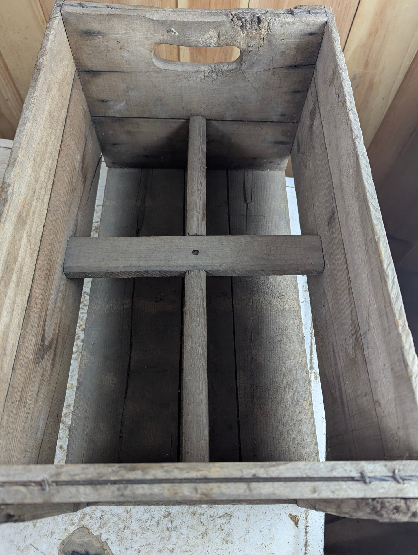 Vintage Drink 2-Way NuGrape Soda Wood Crate - view 3