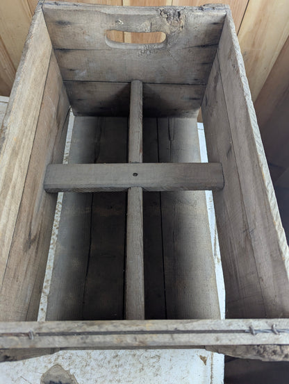 Vintage Drink 2-Way NuGrape Soda Wood Crate - view 3