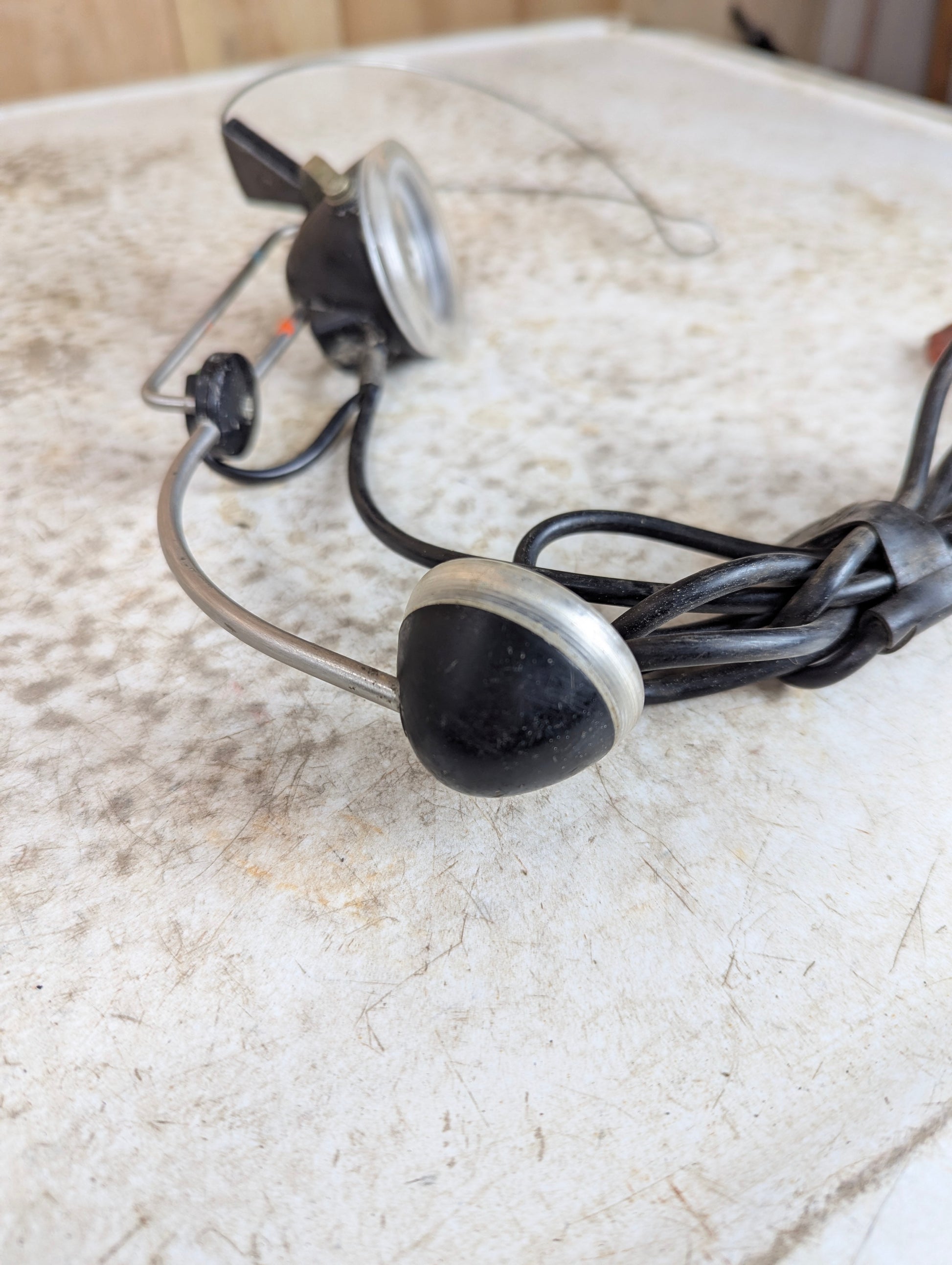 Vintage Early 1950s Northern Electric Telephone Operator Headset - view 3