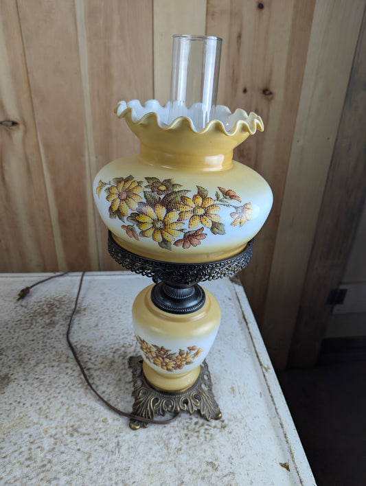 Vintage Electric Hurricane GWTW Table Lamp