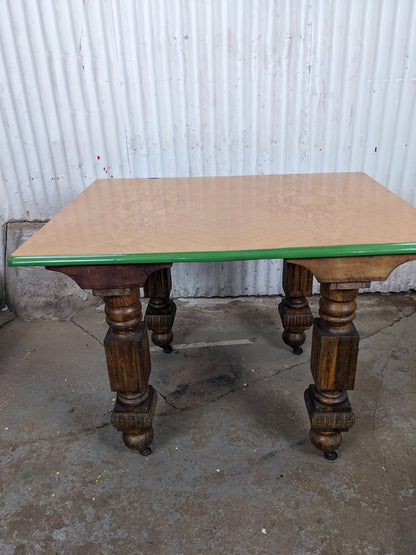 Vintage Enamel Topped Table