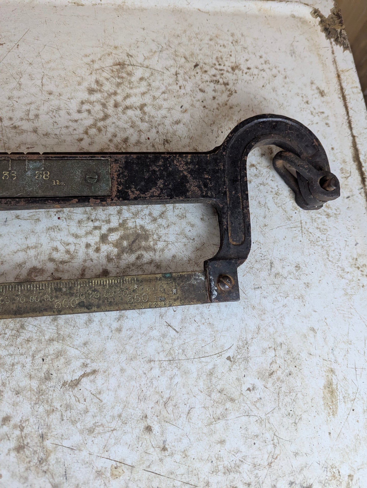 Vintage Fairbanks 4000 lb. Hanging Balance Scale - view 4