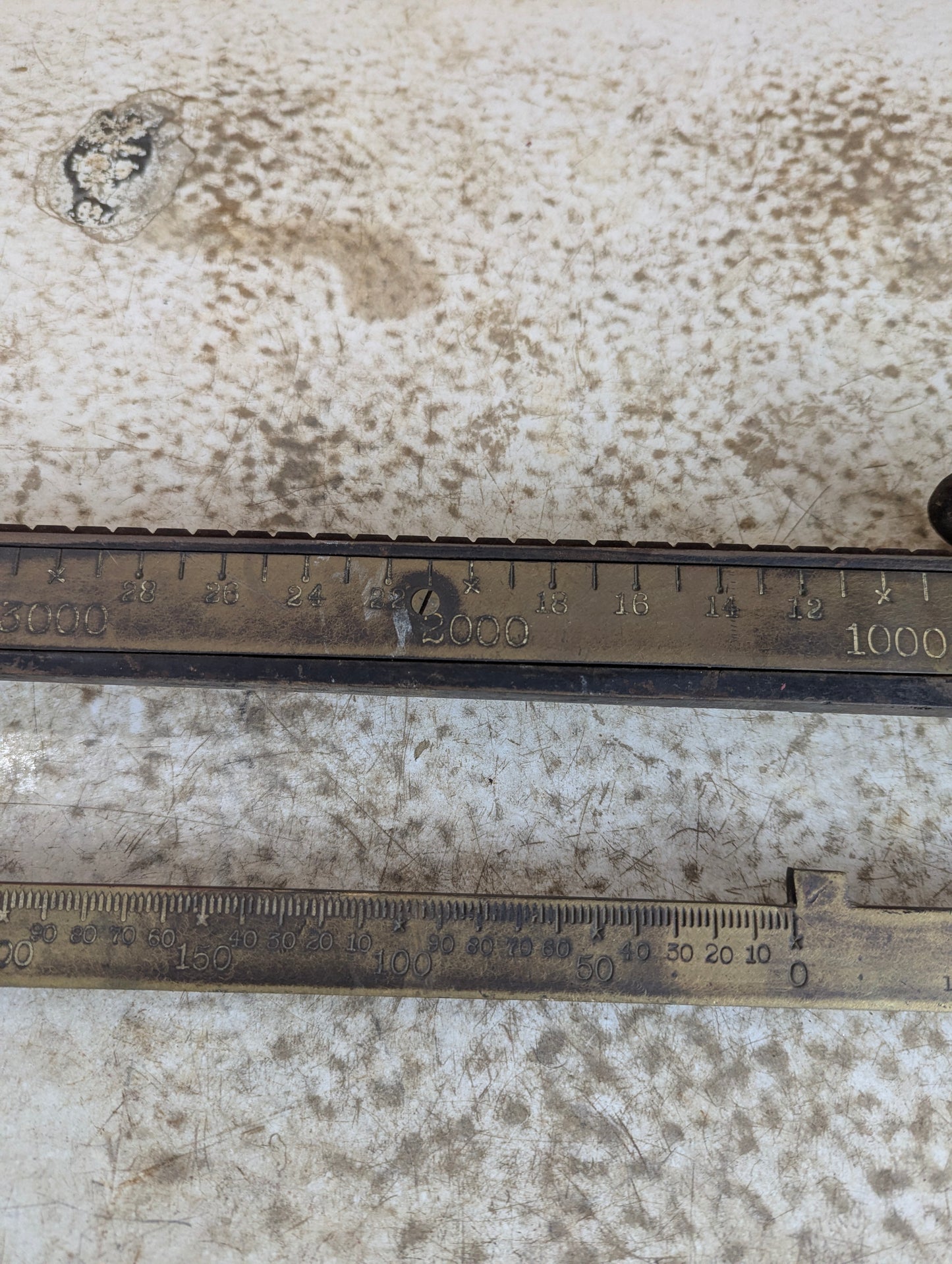 Vintage Fairbanks 4000 lb. Hanging Balance Scale - view 7