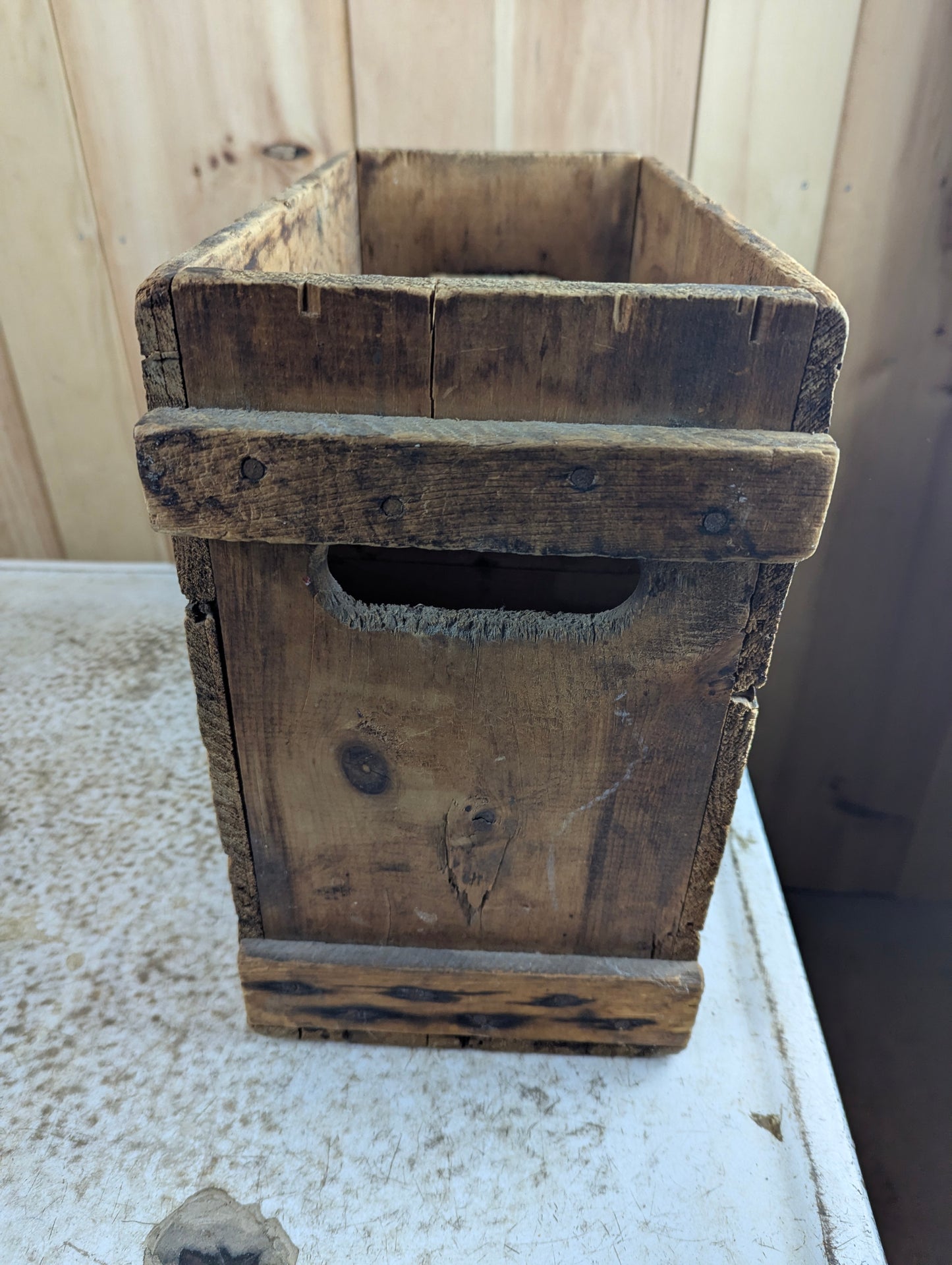 Vintage Fanta Gallon Jug Wood Crate - view 4