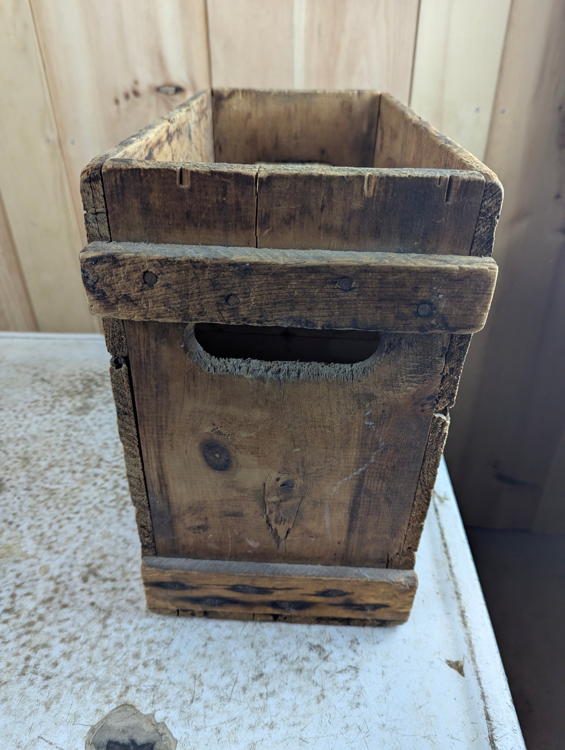 Vintage Fanta Gallon Jug Wood Crate - view 4