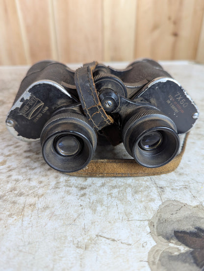 Vintage Fisher-Dietz Binoculars in Leather Case - view 2