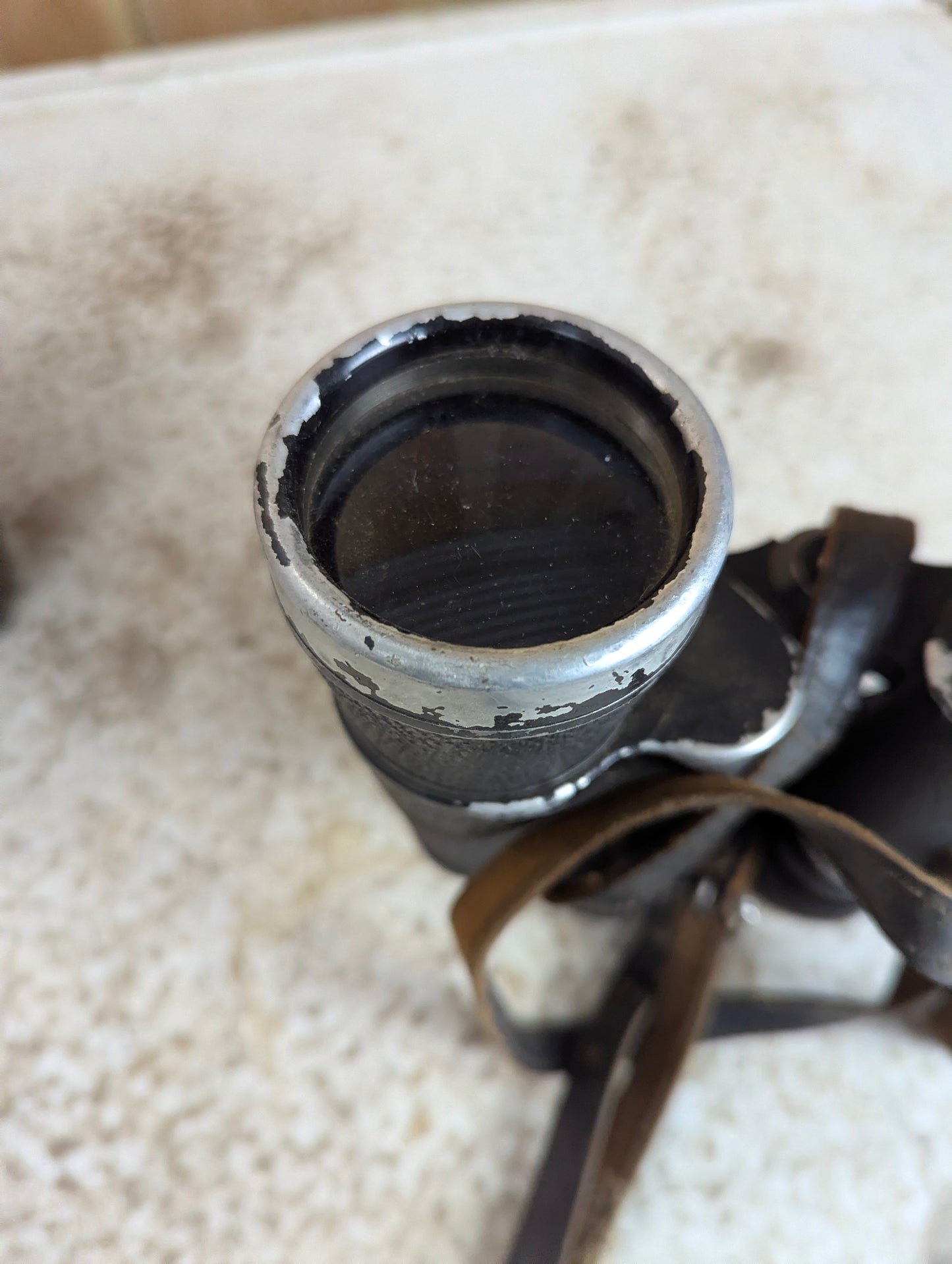 Vintage Fisher-Dietz Binoculars in Leather Case - view 5