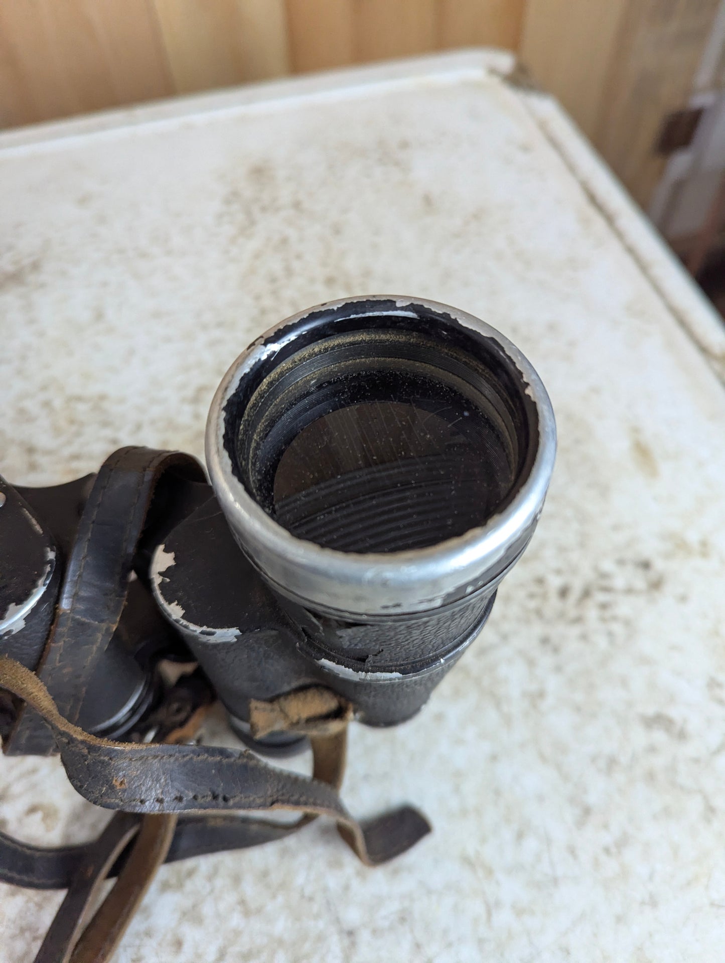 Vintage Fisher-Dietz Binoculars in Leather Case - view 6