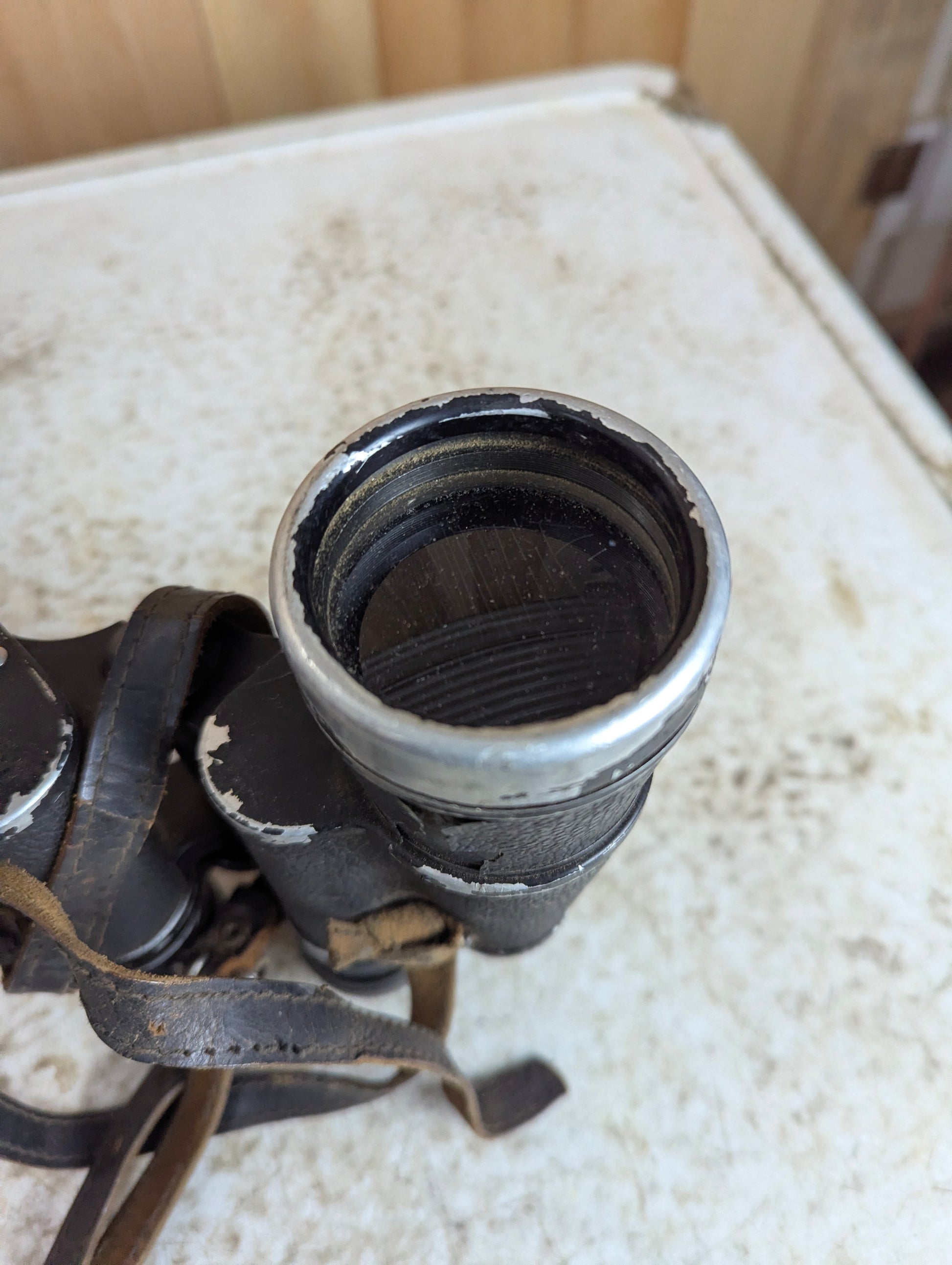 Vintage Fisher-Dietz Binoculars in Leather Case - view 6