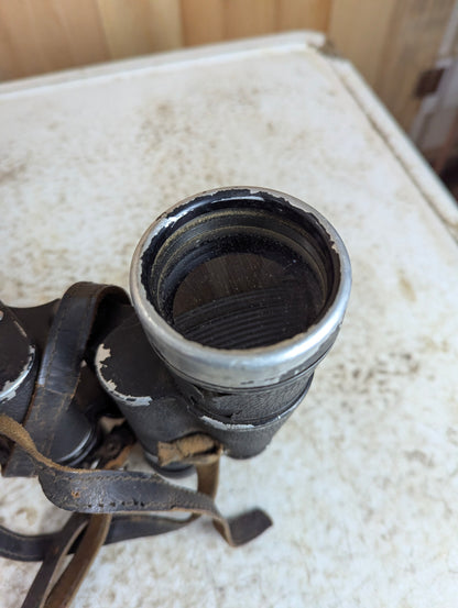 Vintage Fisher-Dietz Binoculars in Leather Case - view 6