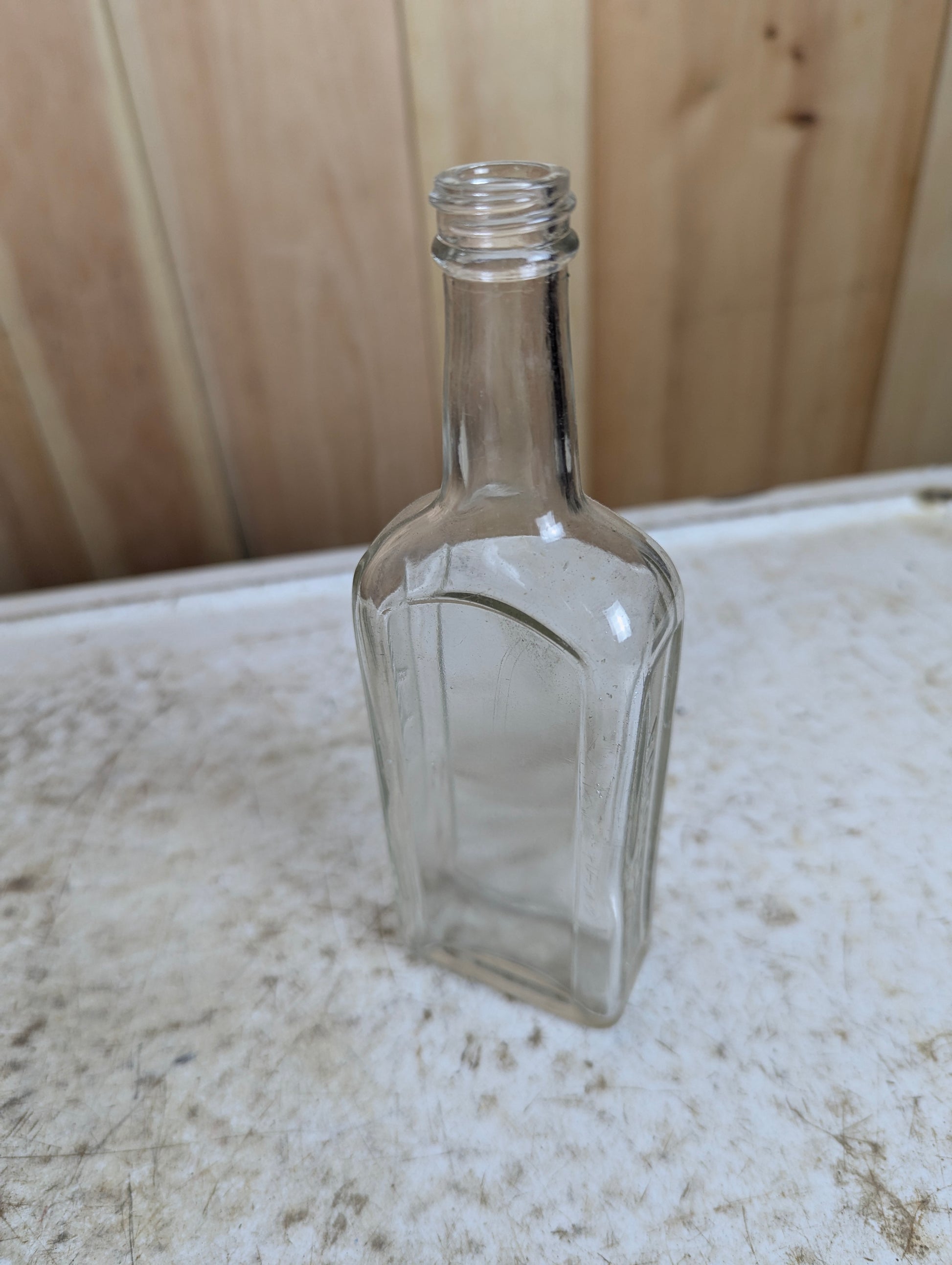 Vintage Fletcher Castoria Glass Medicine Bottle - view 3