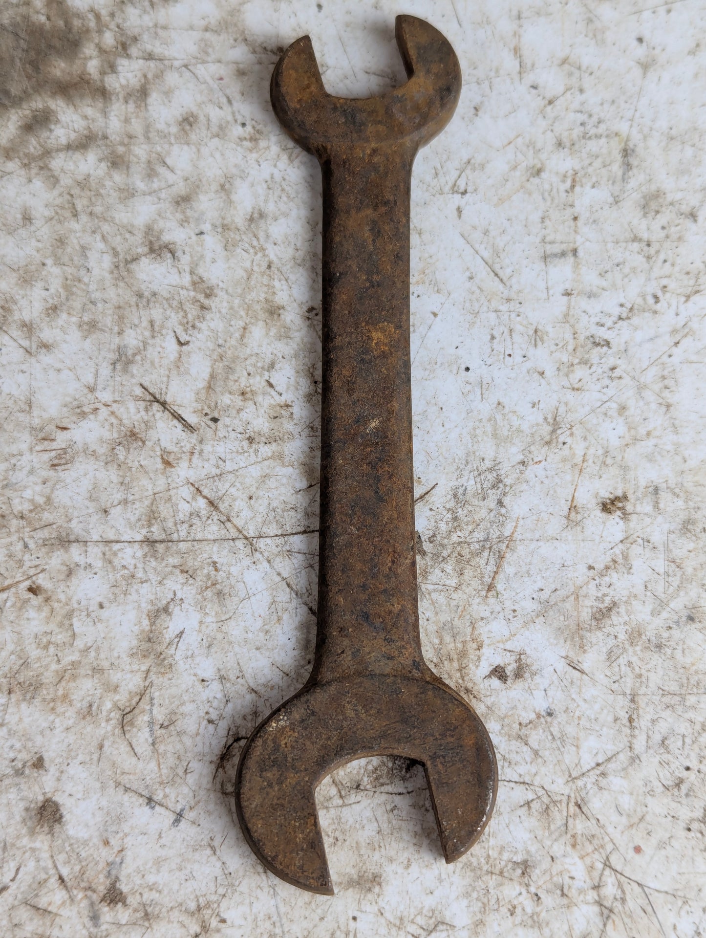 Vintage Ford M Open Ended Spanner Wrench 5/8" x 9/16" - view 2