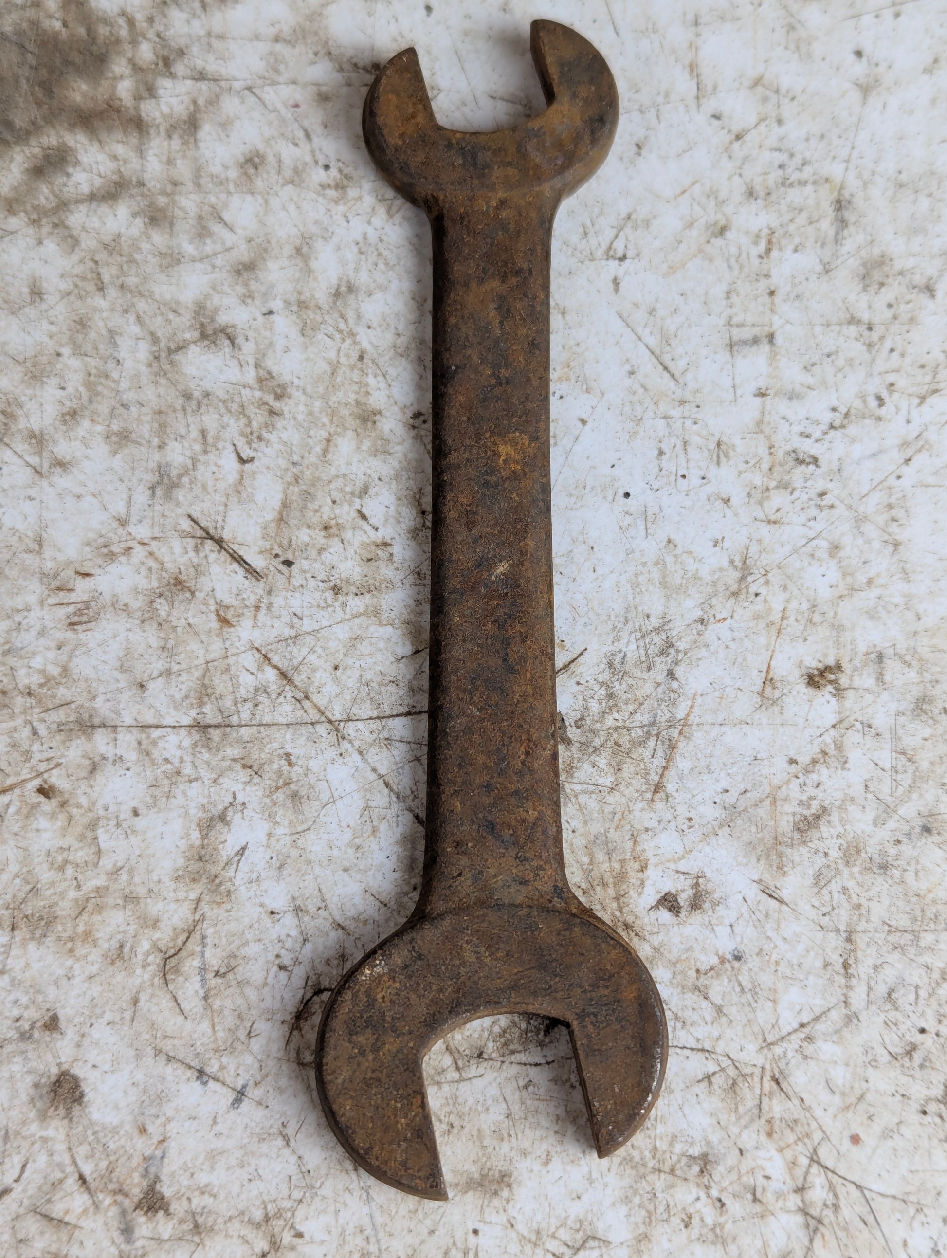 Vintage Ford M Open Ended Spanner Wrench 5/8" x 9/16" - view 2