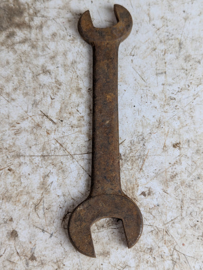 Vintage Ford M Open Ended Spanner Wrench 5/8" x 9/16" - view 2