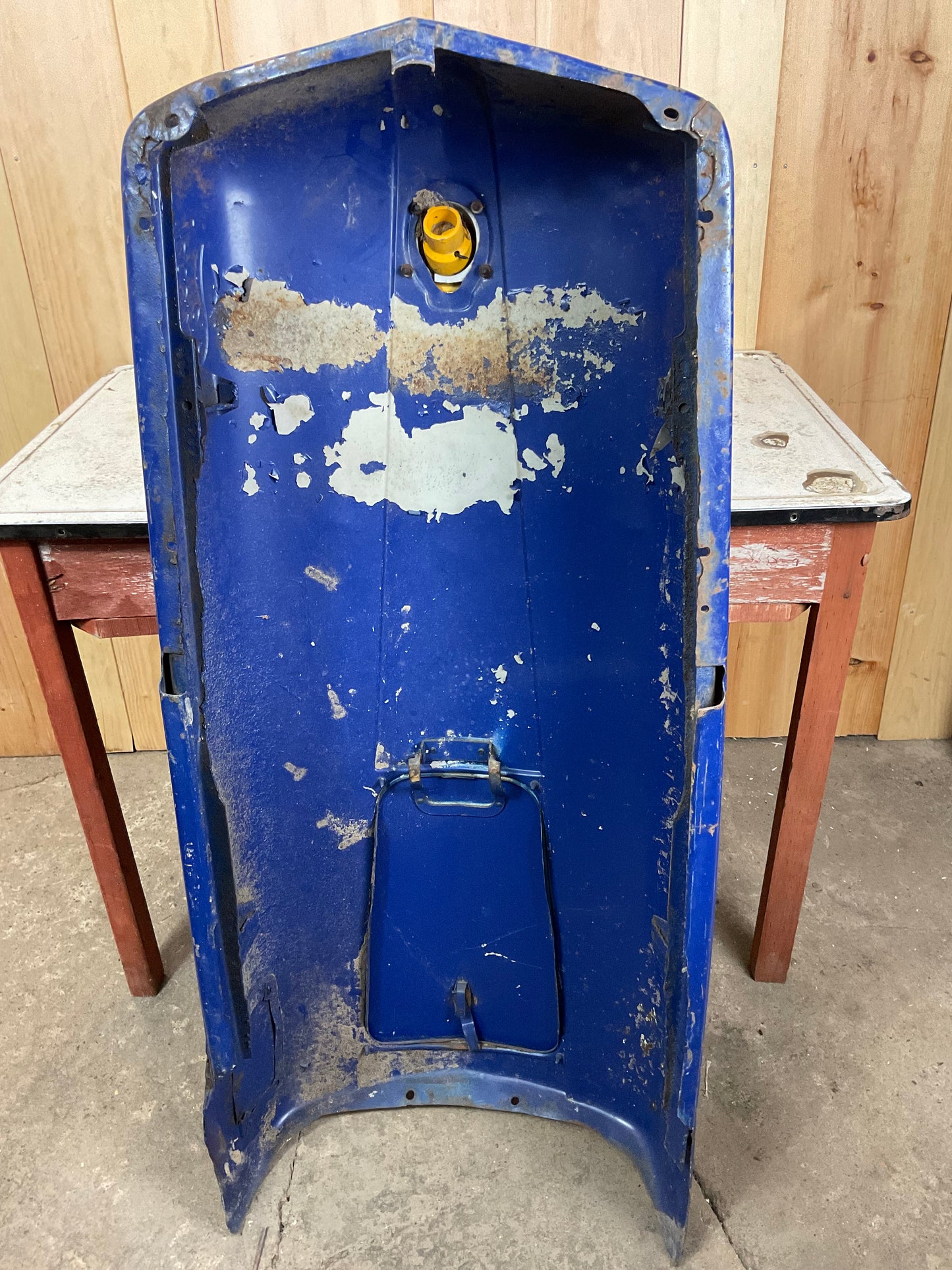 Vintage Ford Tractor Hood - view 2