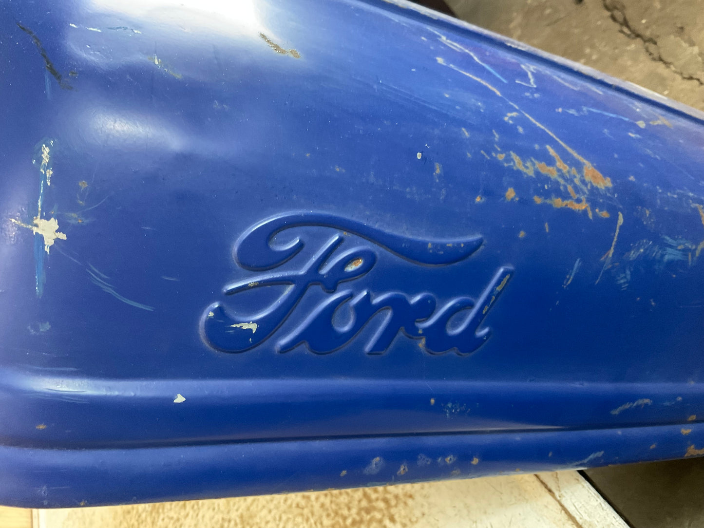 Vintage Ford Tractor Hood - view 4