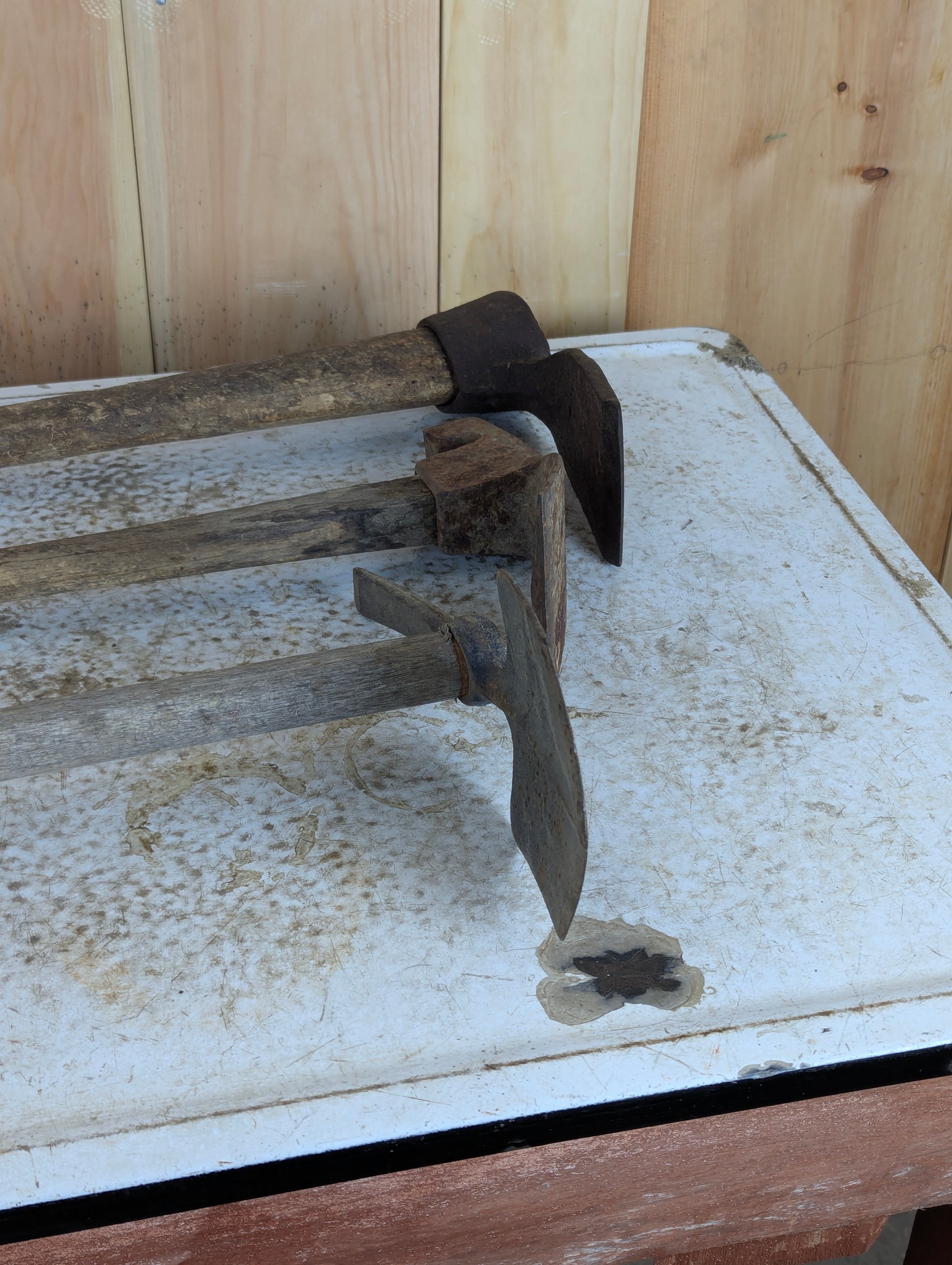 Vintage Garden Hoes - view 2