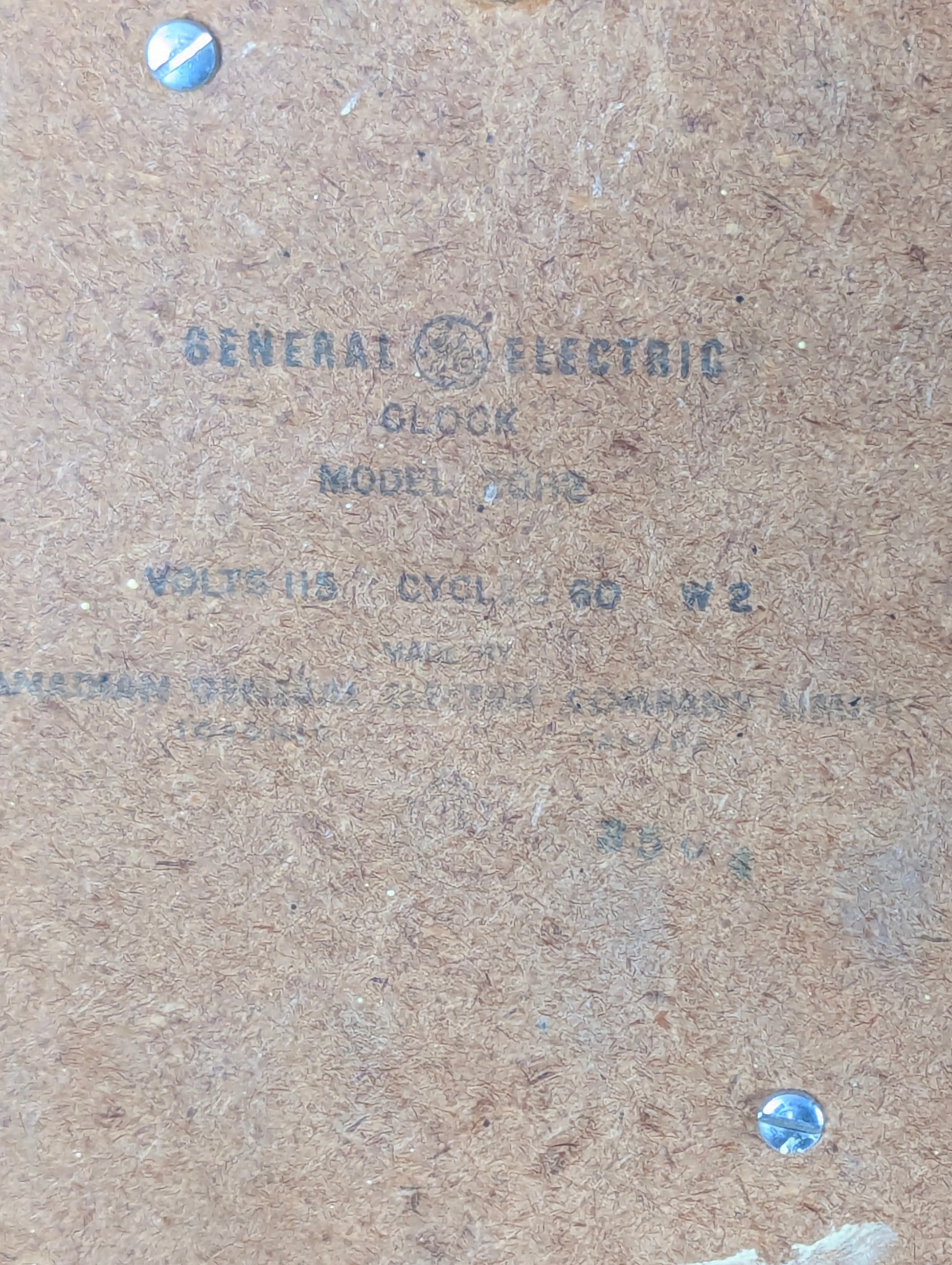 Vintage General Electric 2QR2 Wall Clock - view 4