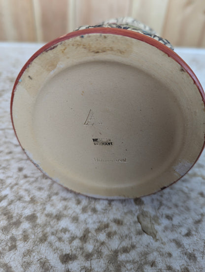 Vintage German Beer Stein with Metal Lid - view 6