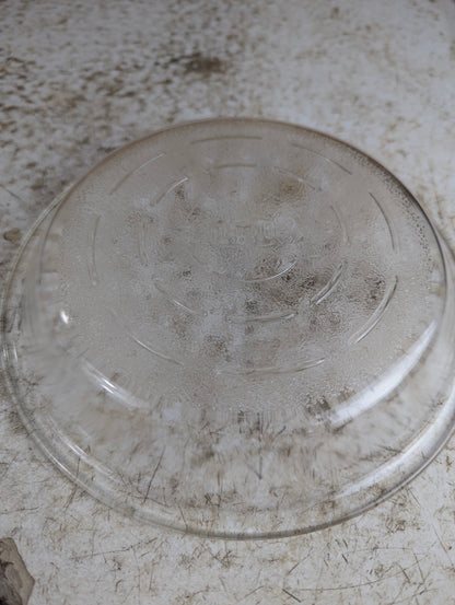 Vintage Glasbake 245 Round Glass Pie Plate - view 2