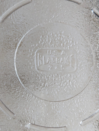 Vintage Glasbake 245 Round Glass Pie Plate - view 3