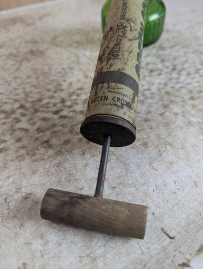 Vintage Green Cross Insecticide Sprayer - view 6