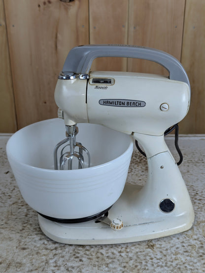 Vintage Hamilton Beach Model H Standard Mixer with Bowl