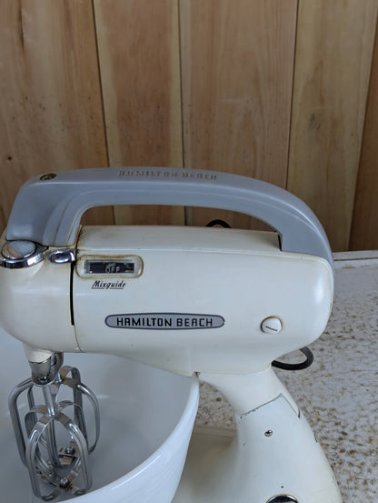 Vintage Hamilton Beach Model H Standard Mixer with Bowl - view 2