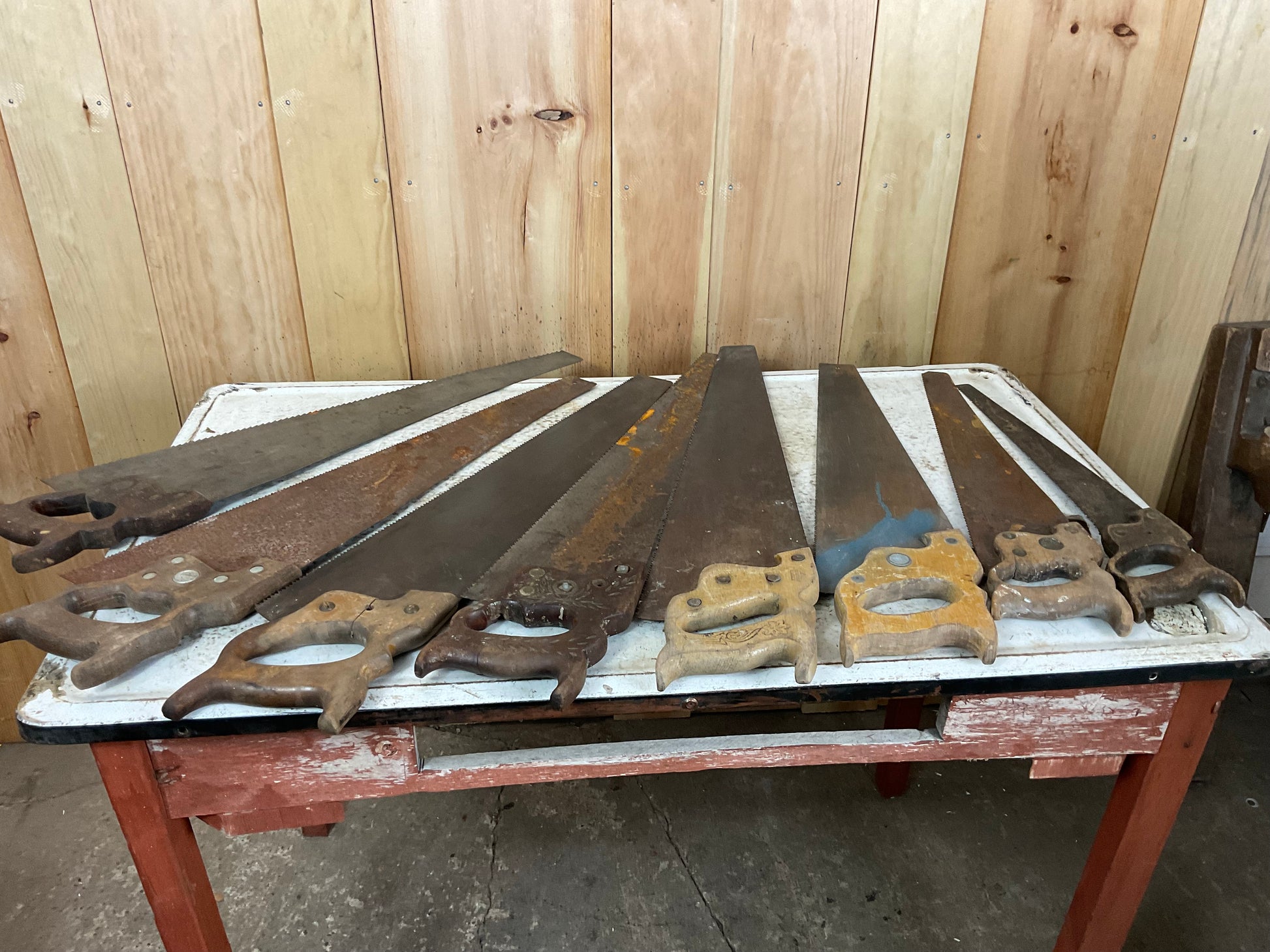 Vintage Hand Saws - view 2