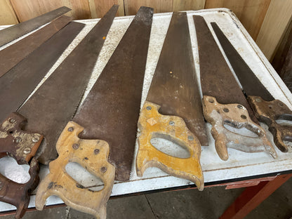 Vintage Hand Saws - view 4
